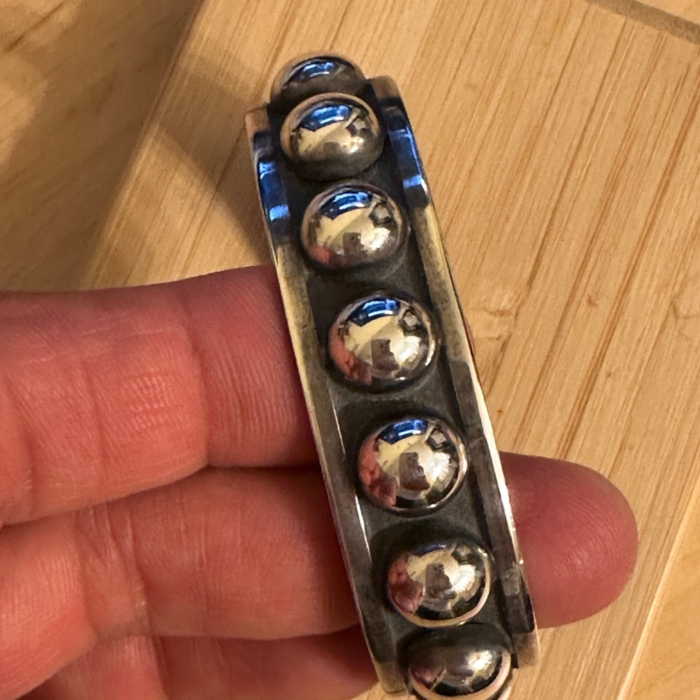 Sterling Silver Beaded Bracelet